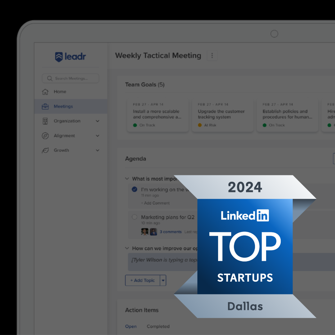 Leadr Celebrates Ranking 8 On Linkedin S 2024 Top Startups List In Dallas
